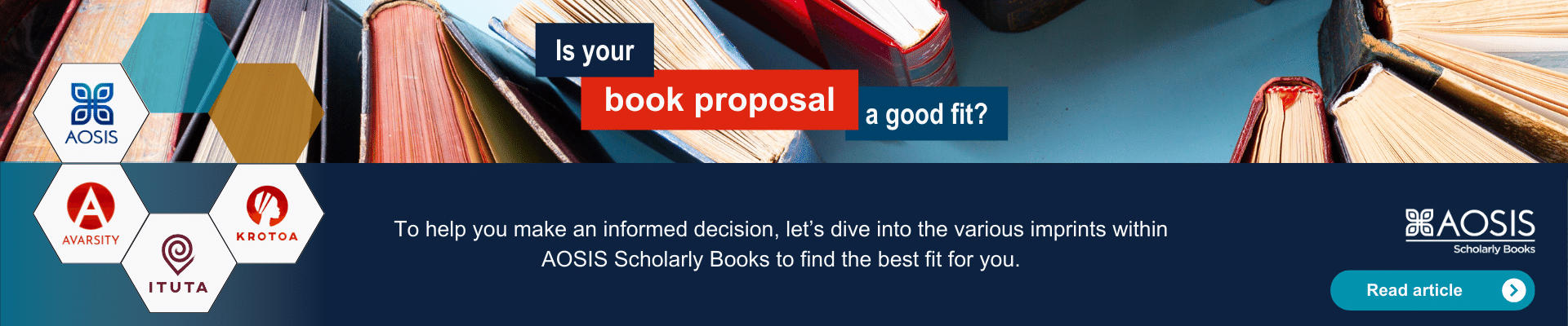 Discover the right fit for your book proposal