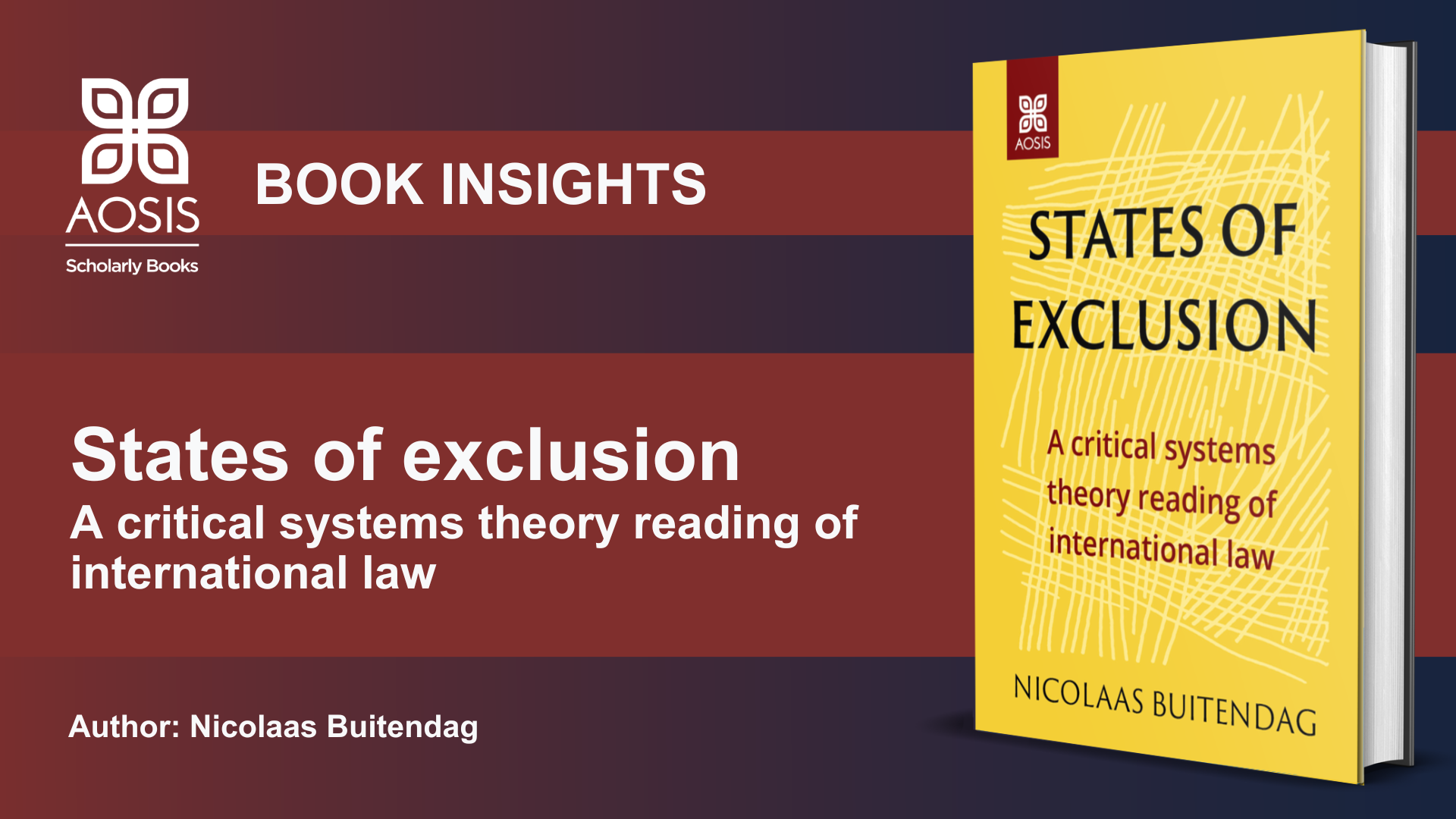 States of exclusion: A critical systems theory reading of international law