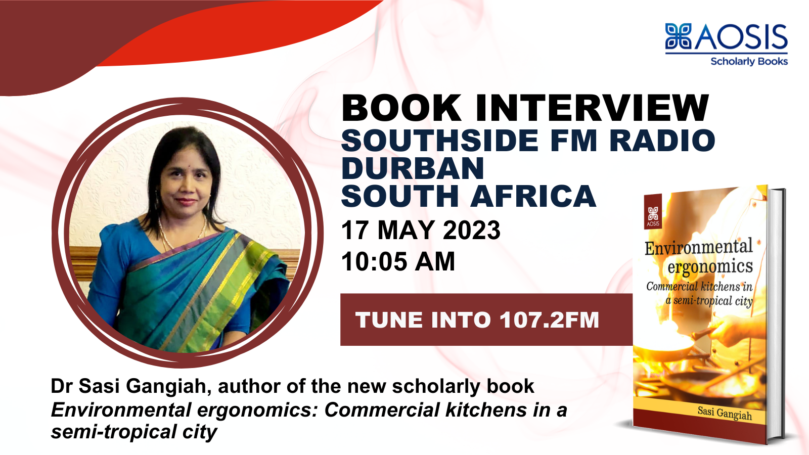 Dr Sasi Gangiah’s interview on Southside FM (South Africa)