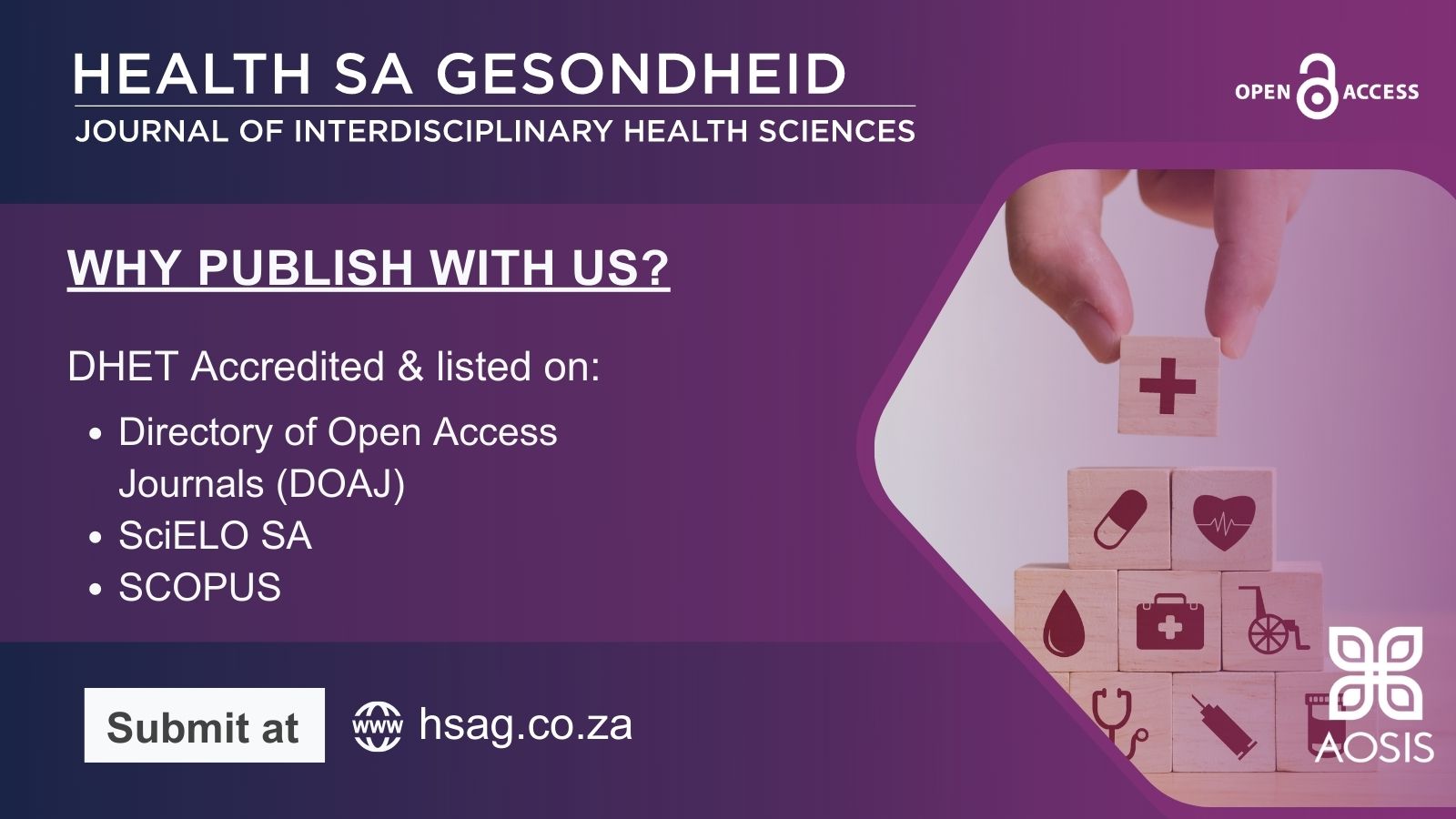 Health SA Gesondheid - Journal of Interdisciplinary Health Sciences 