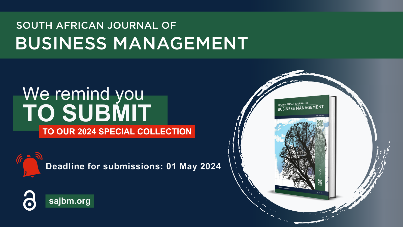Invitation for submissions: Special Collection in the 'South African Journal of Business Management'