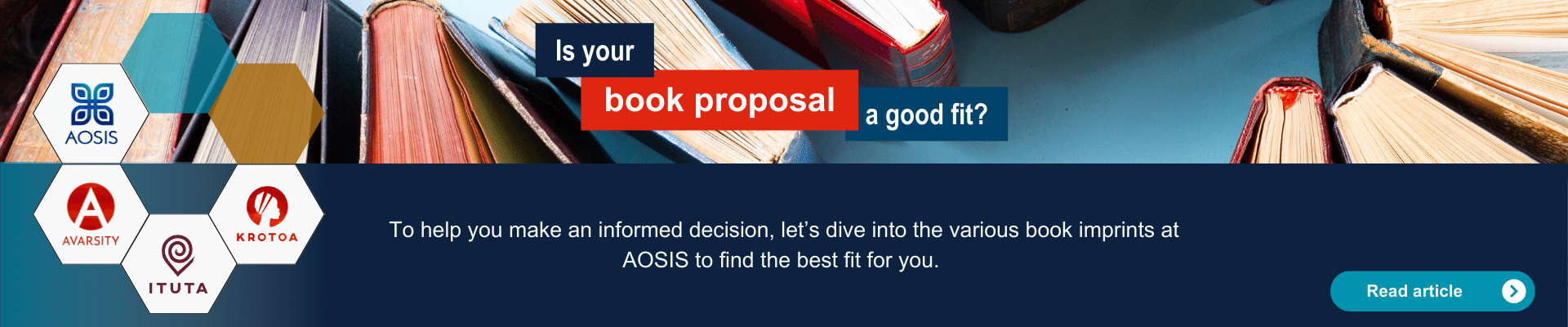 Discover the right fit for your book proposal
